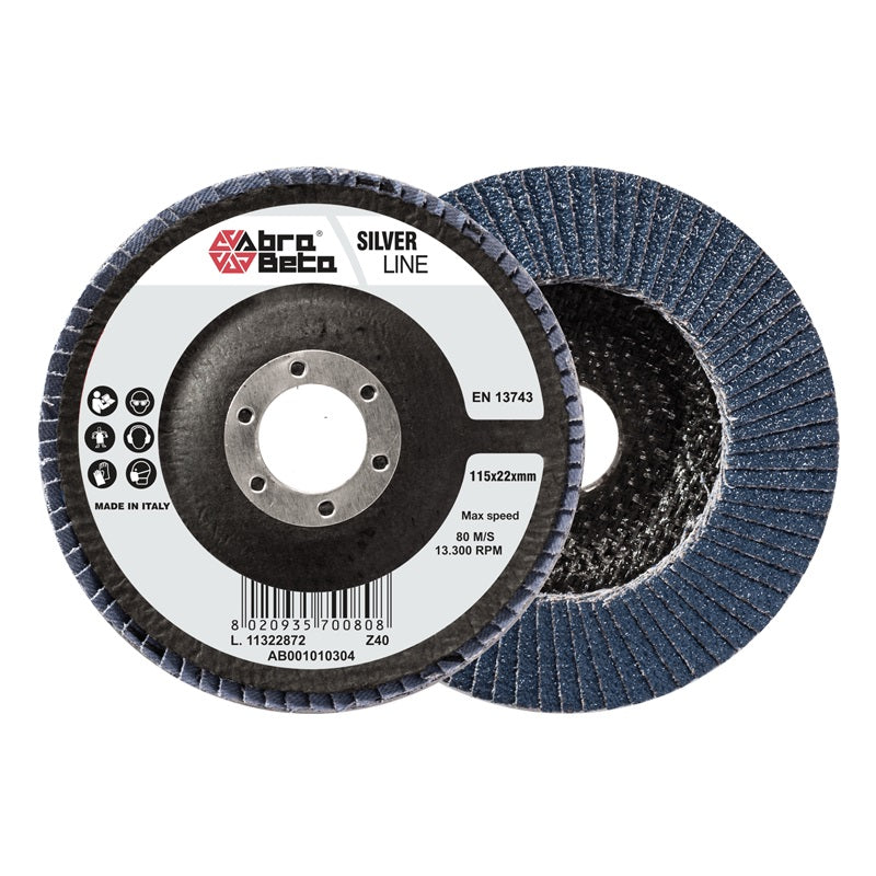 Disco Lamellare Zirconio 115 Gr 40