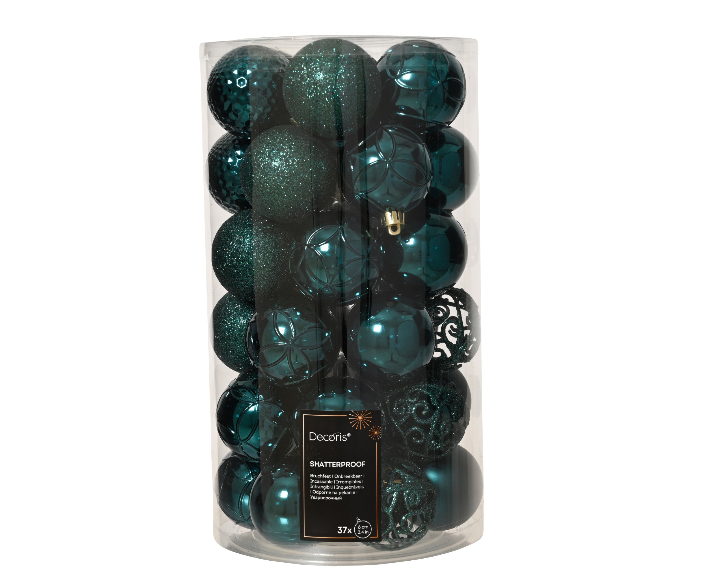 Box 37 Sfere D 6 Cm Emerlad