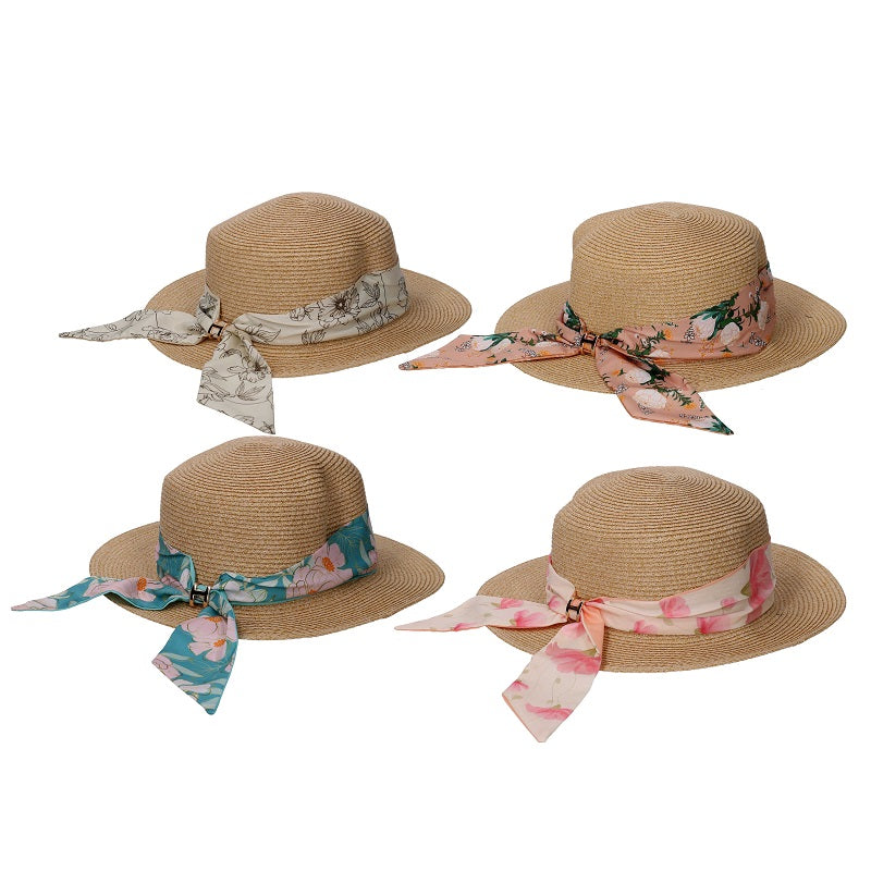 Cappello Donna 56-58 Cm Fiocco Colorato 1 Pezzo