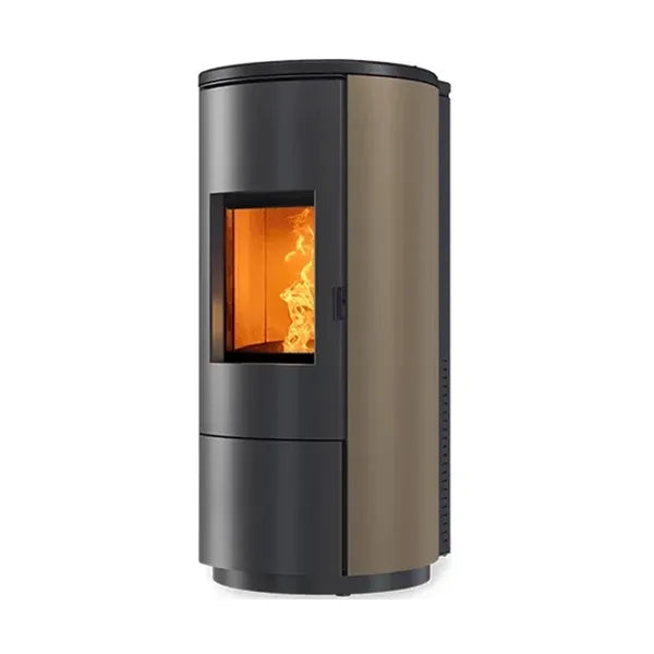 Stufa Pellet Nobis A10v Round Steel