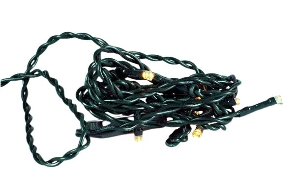 Set 10 Luci Led 5 mm 150 cm per illuminazione decorativa con cavo verde - DeMatteis.it