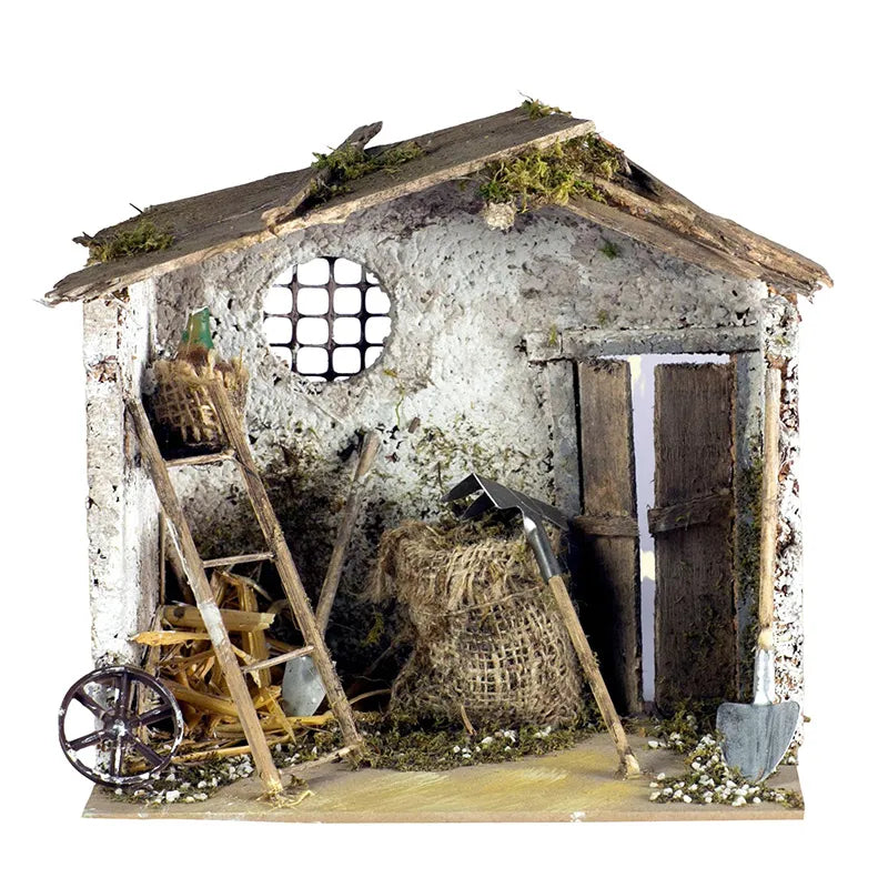 Ambiente Con Attrezzi 20x14x18 Cm