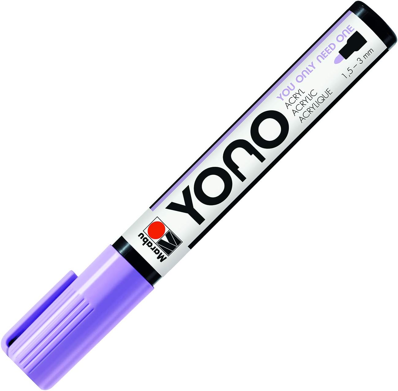 Pennarello Yono Marker Lilla 1,5-3 Mm Marabu
