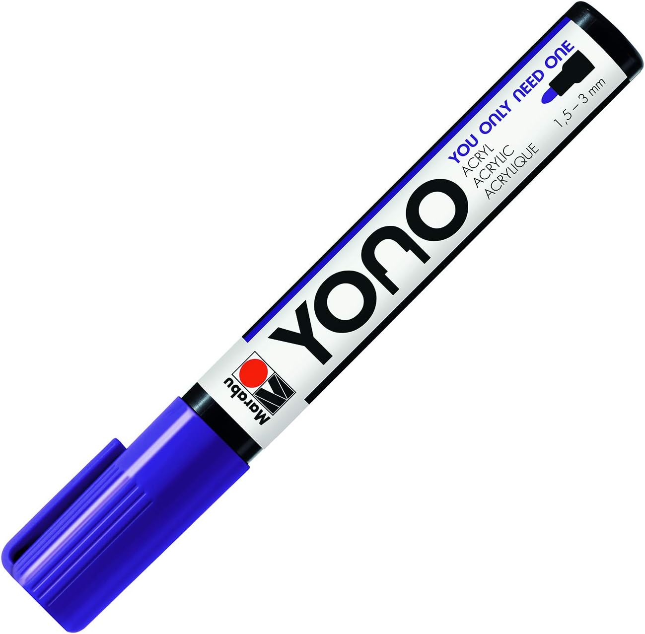 Pennarello Yono Marker Viola 1,5-3 Mm Marabu