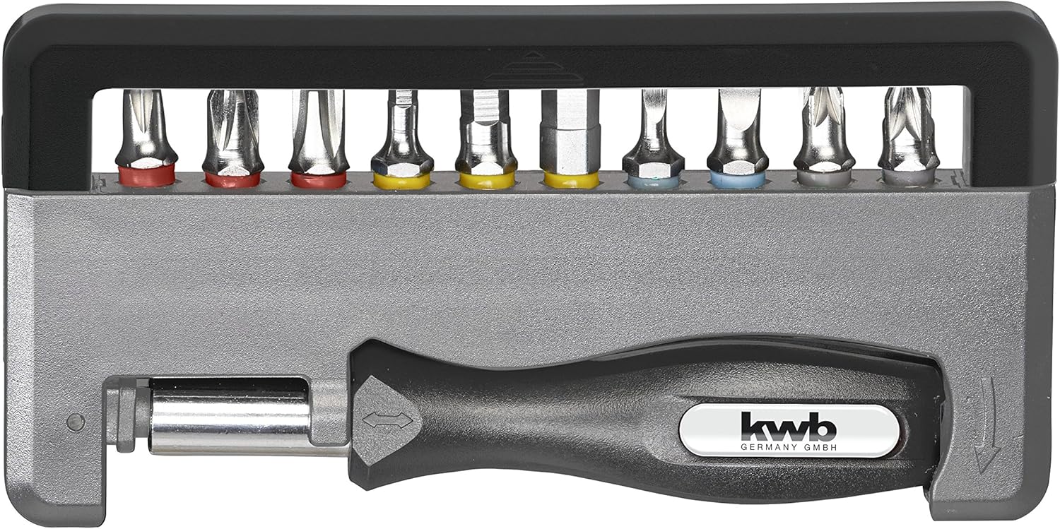 Set Bit Cacciavite e Portabit 12 Pz (Ph, Pz, Slot, Hex)