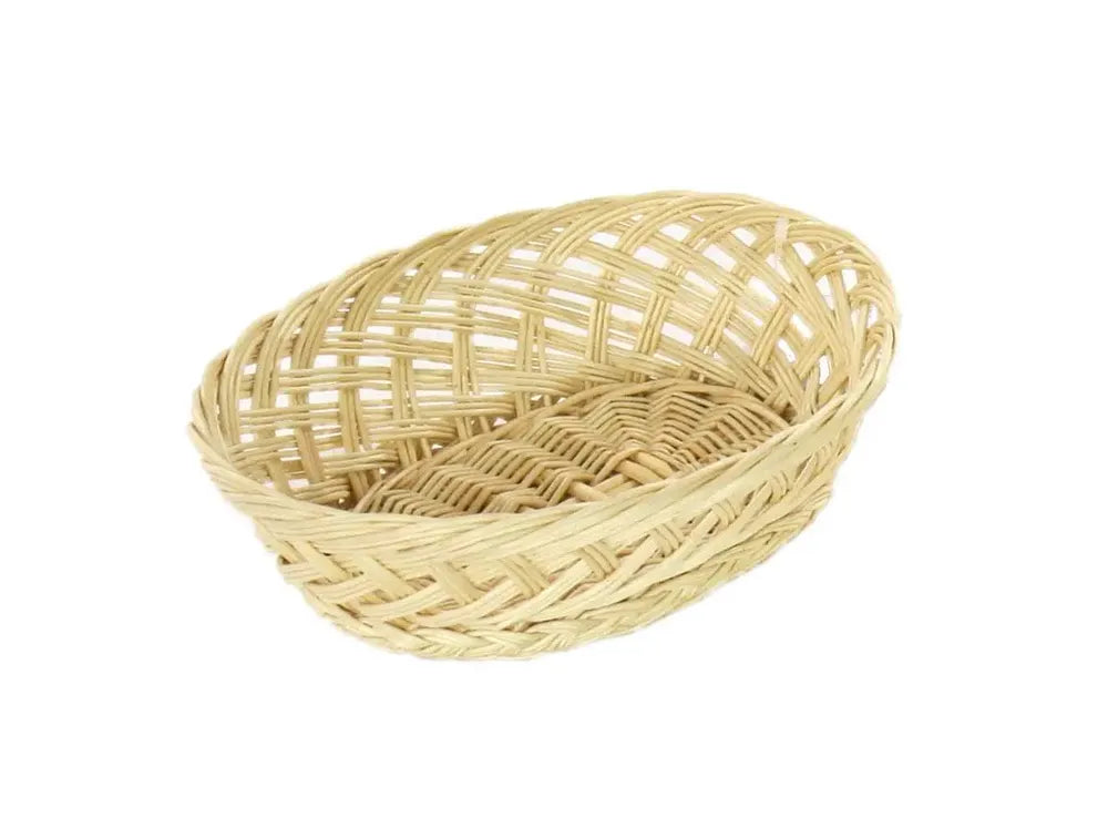 Cestino Vimini Ovale 25x18x7,5 Cm