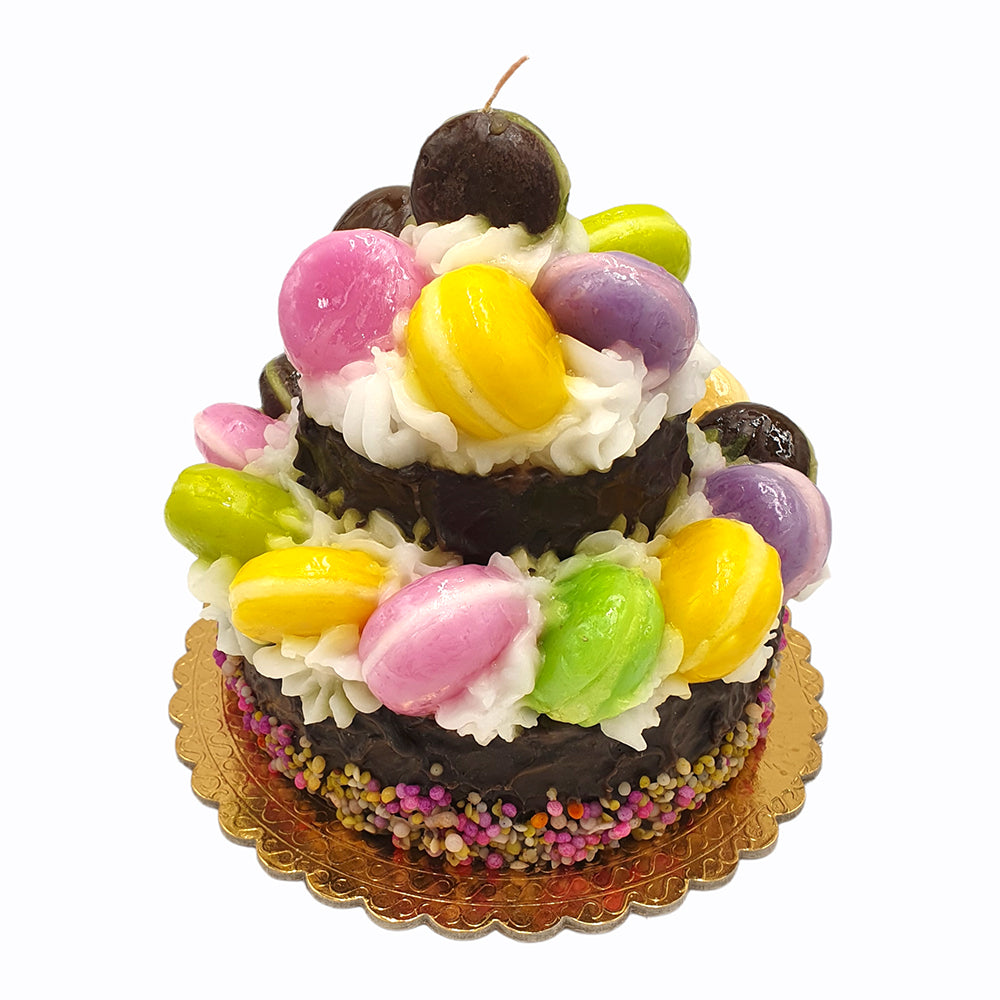 Candela Torta Macarons
