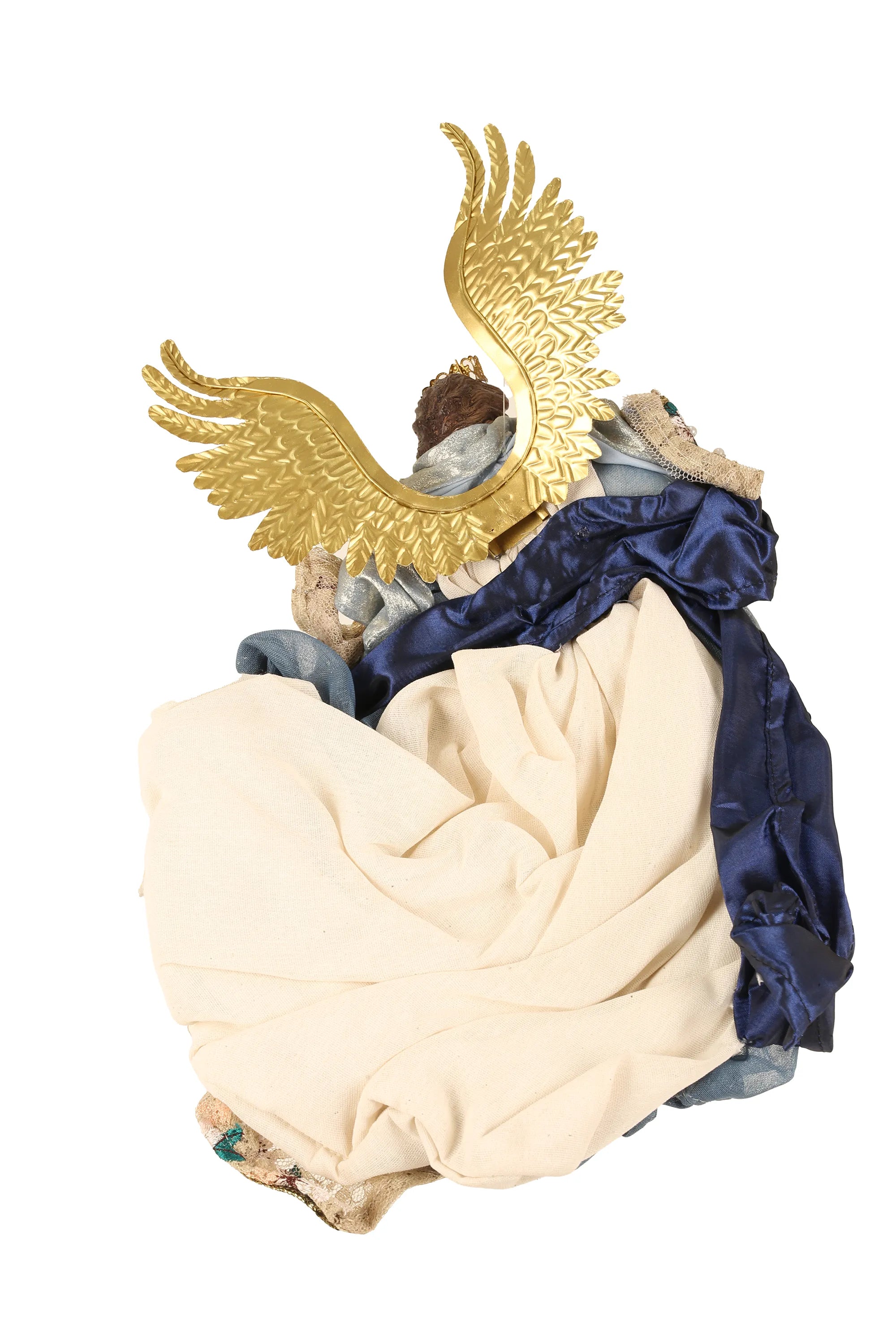 Angelo Con Lira Blu 36 Cm