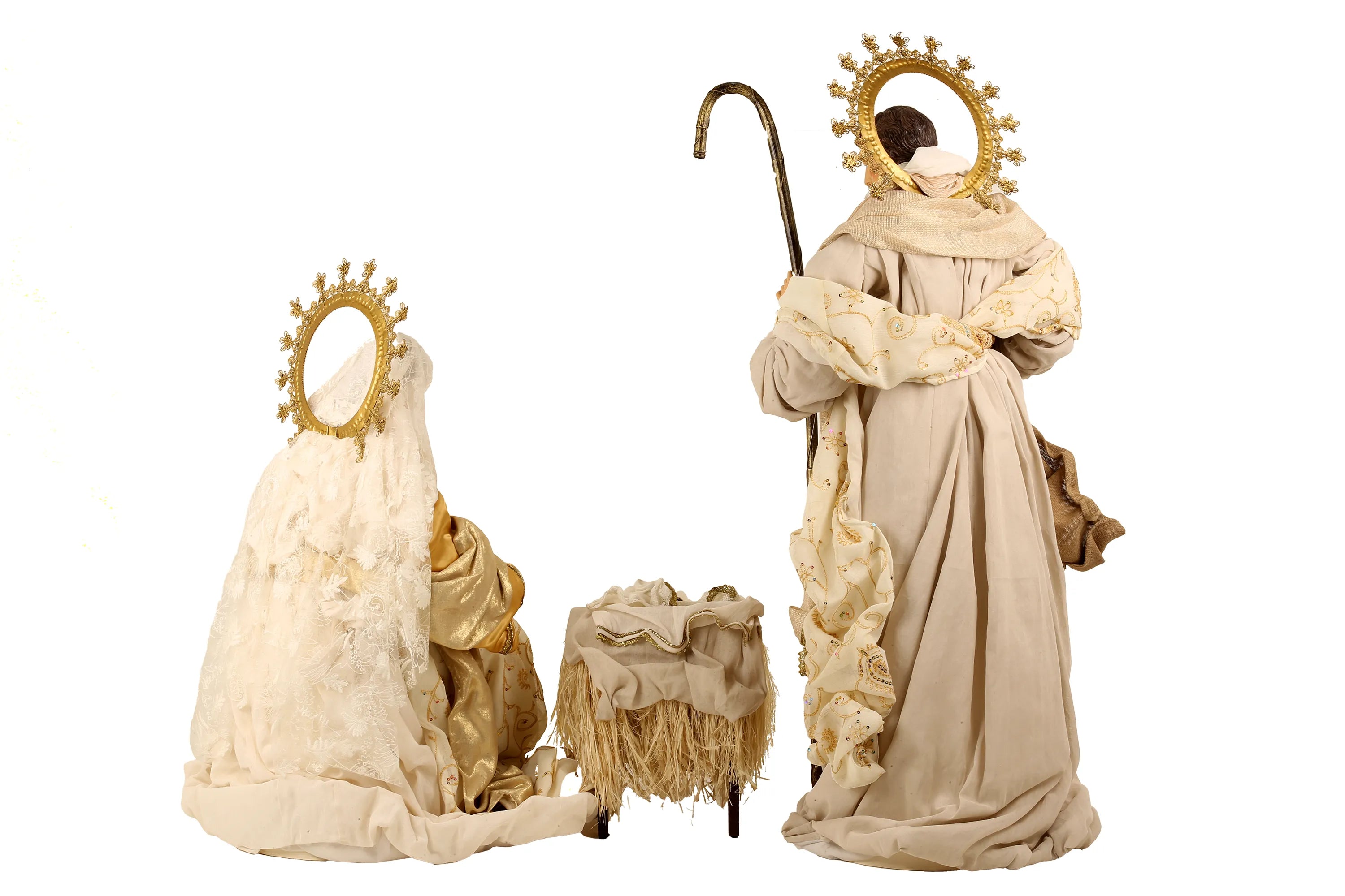 Nativita' 3 Pezzi Vestiti Beige Oro 108 Cm