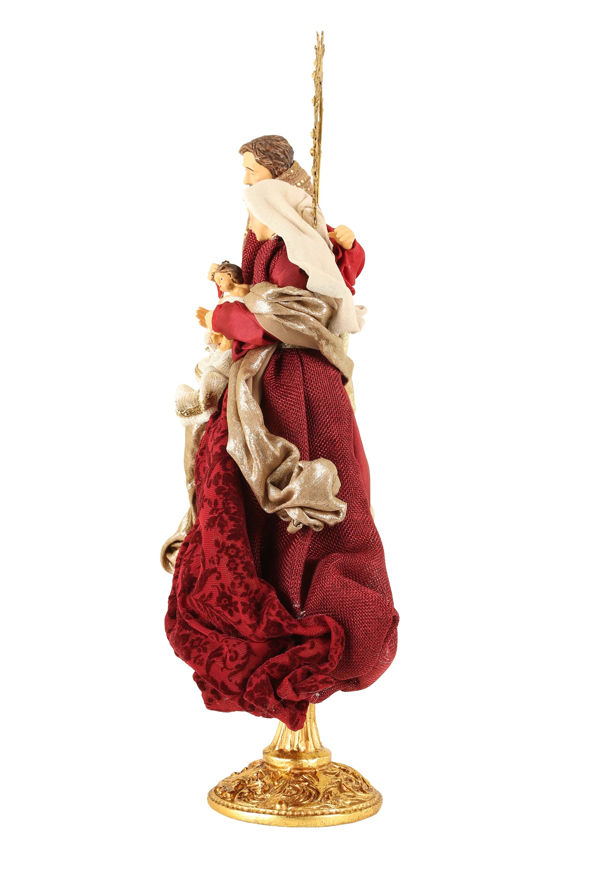 Nativita' Borgogna Su Base 50 Cm