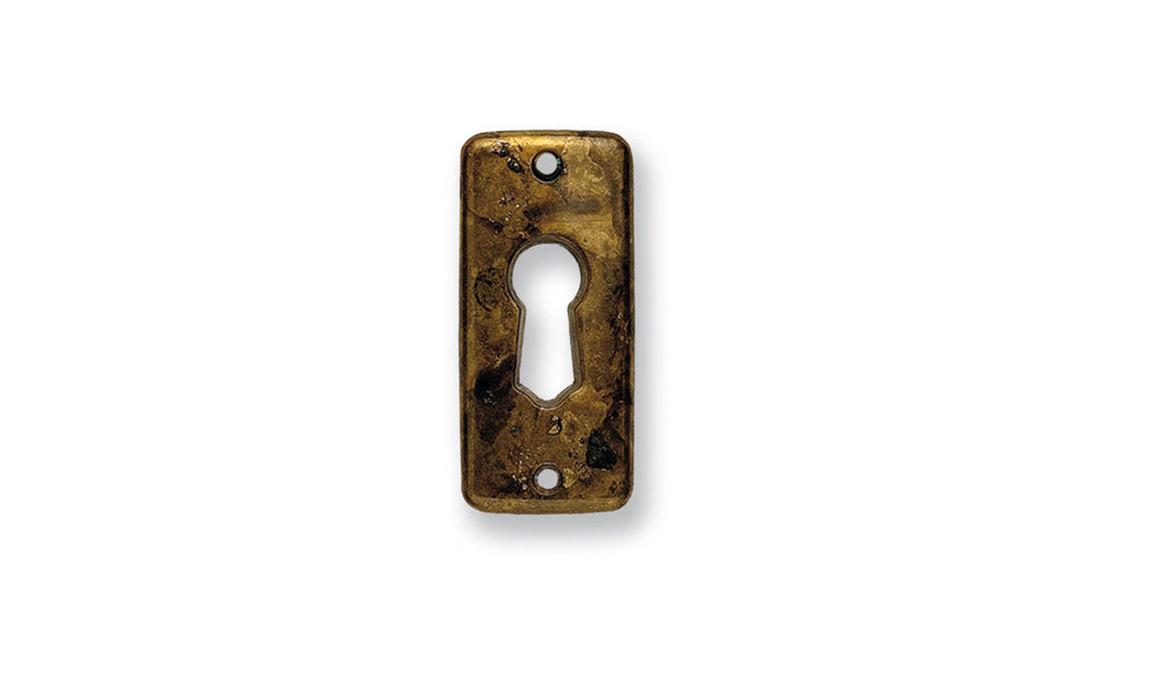 Bocchetta Coloniale 21x46 Ottone Antico Mg7668
