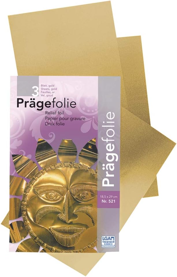 Metallo Per Sbalzo Oro Rayher