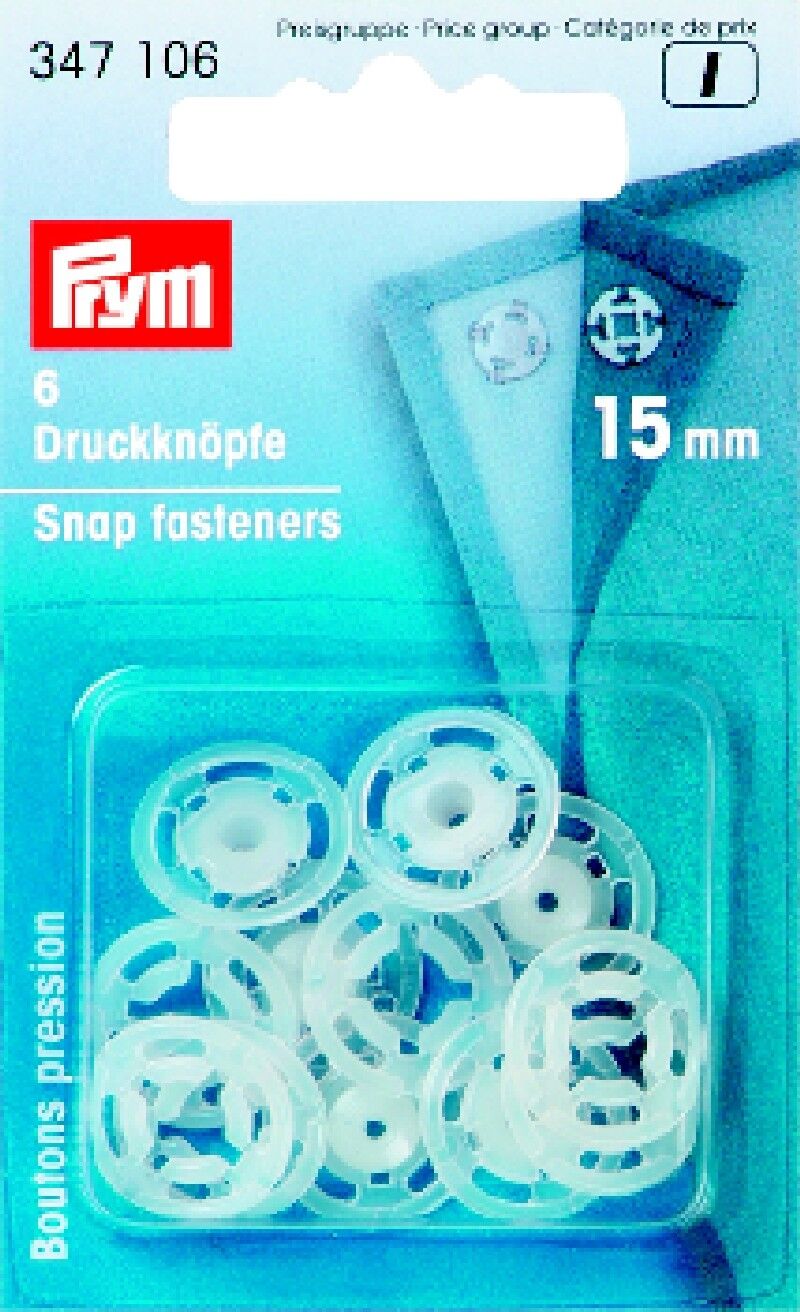 Bottoni Automatici 15 Mm Prym