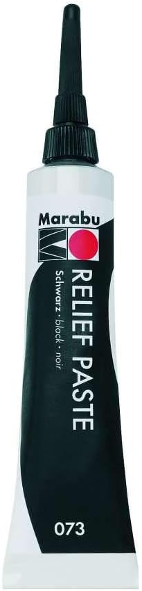 Pasta Contorno 20ml Nero 073 Marabu