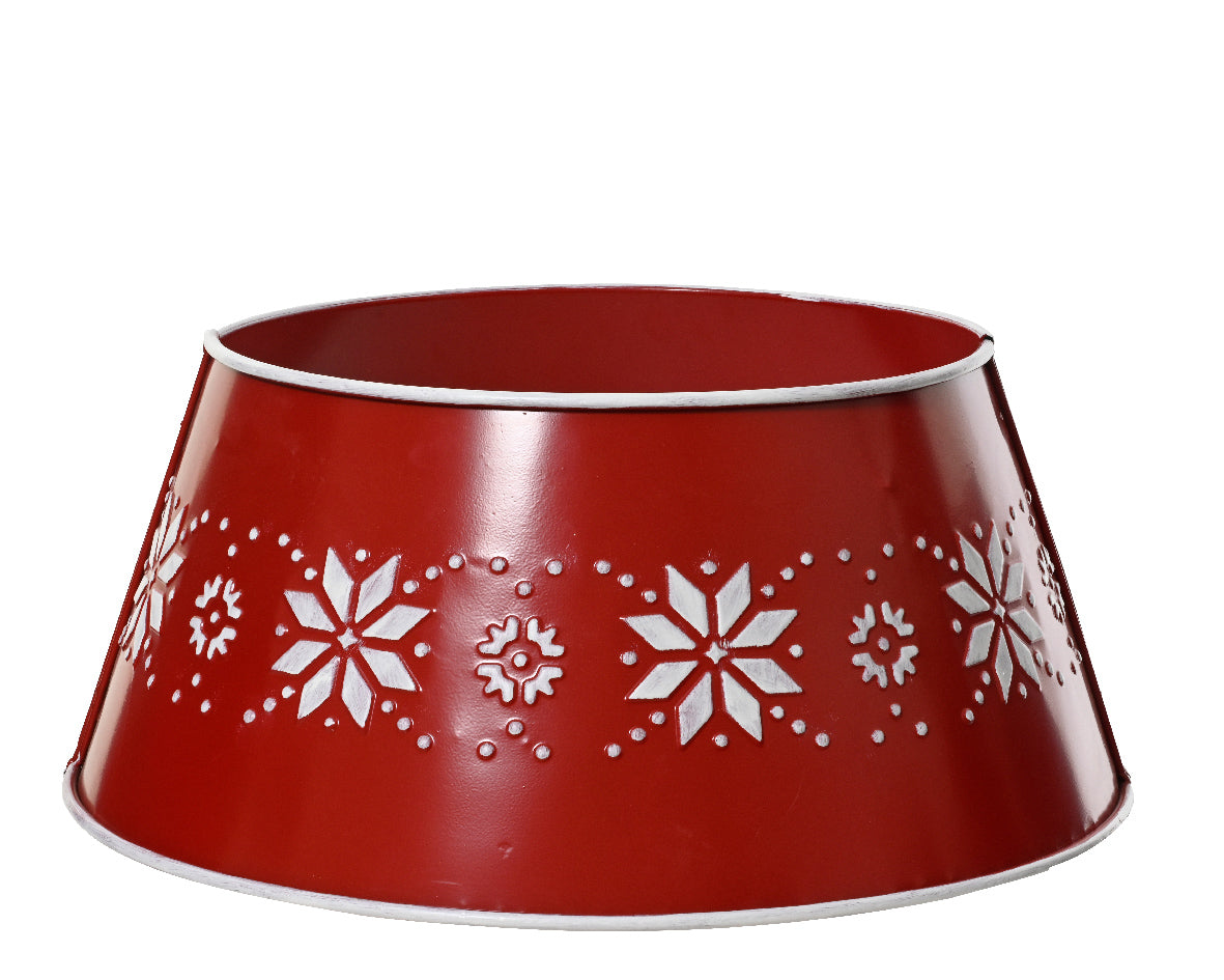 Copripiede Albero Christmas Red D 70x27 Cm