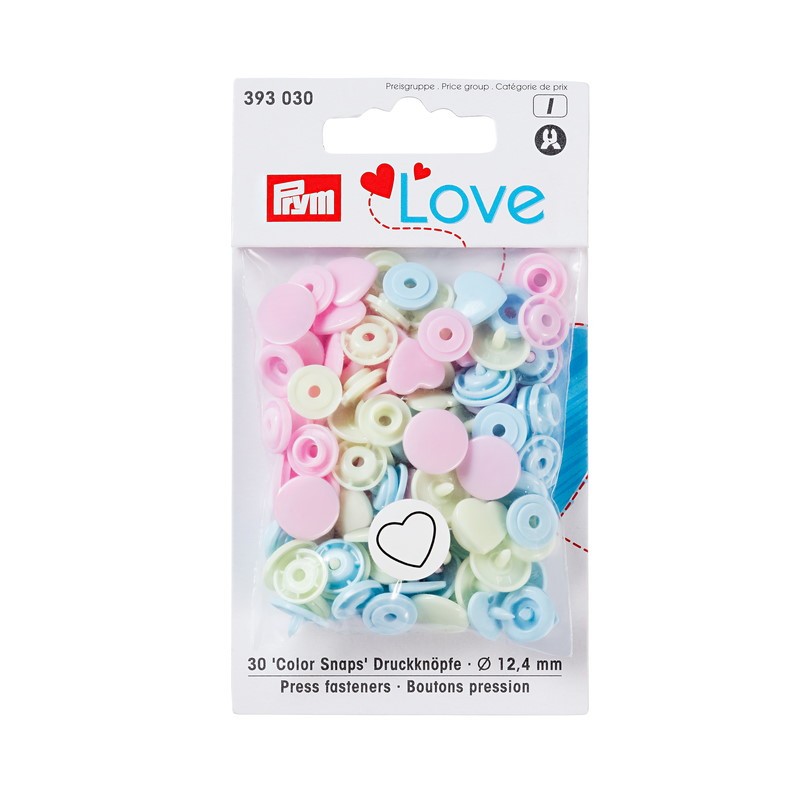 Bottoni Automatici 12,4 Mm Love Prym