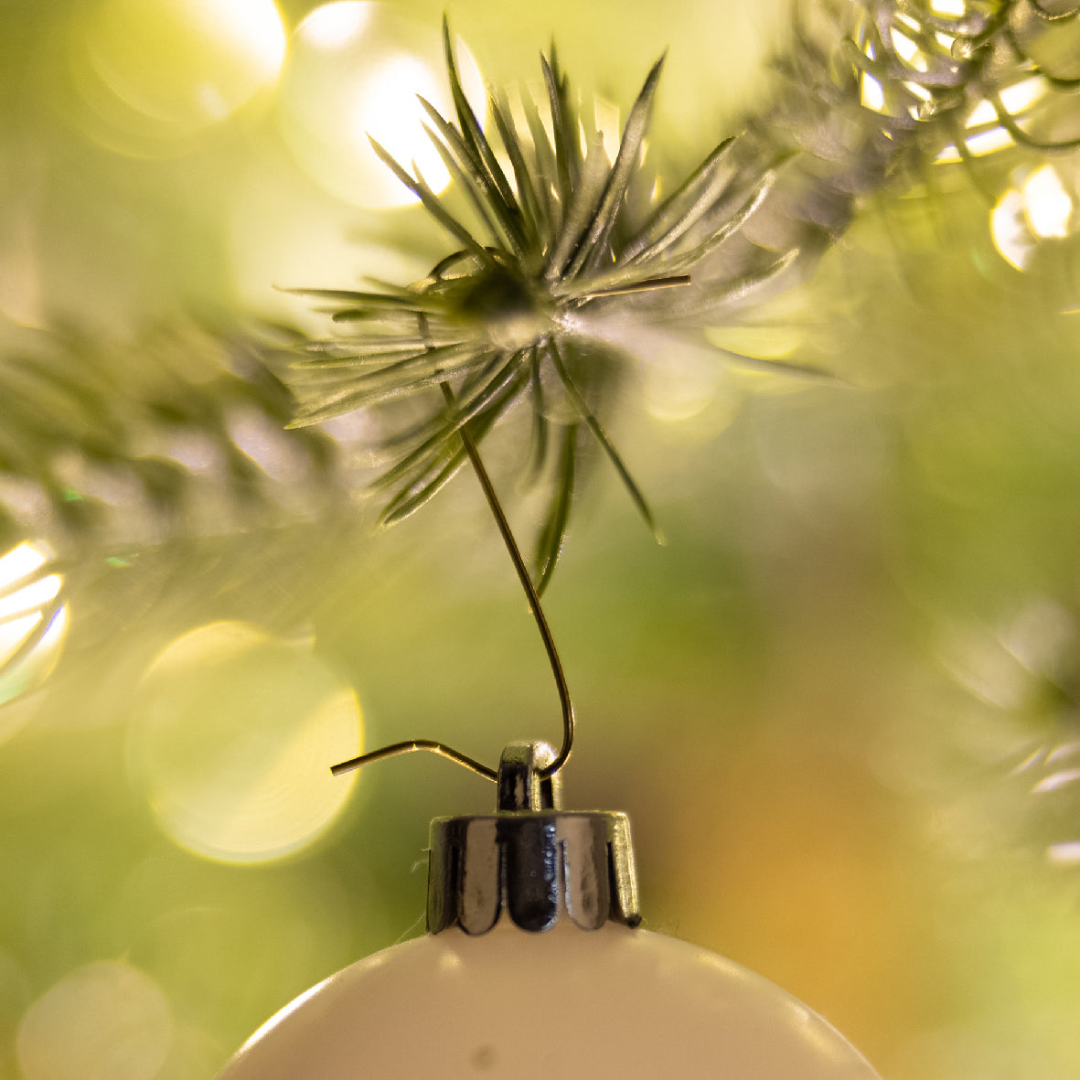 Set 50 Ganci Per Palline Di Natale Oro