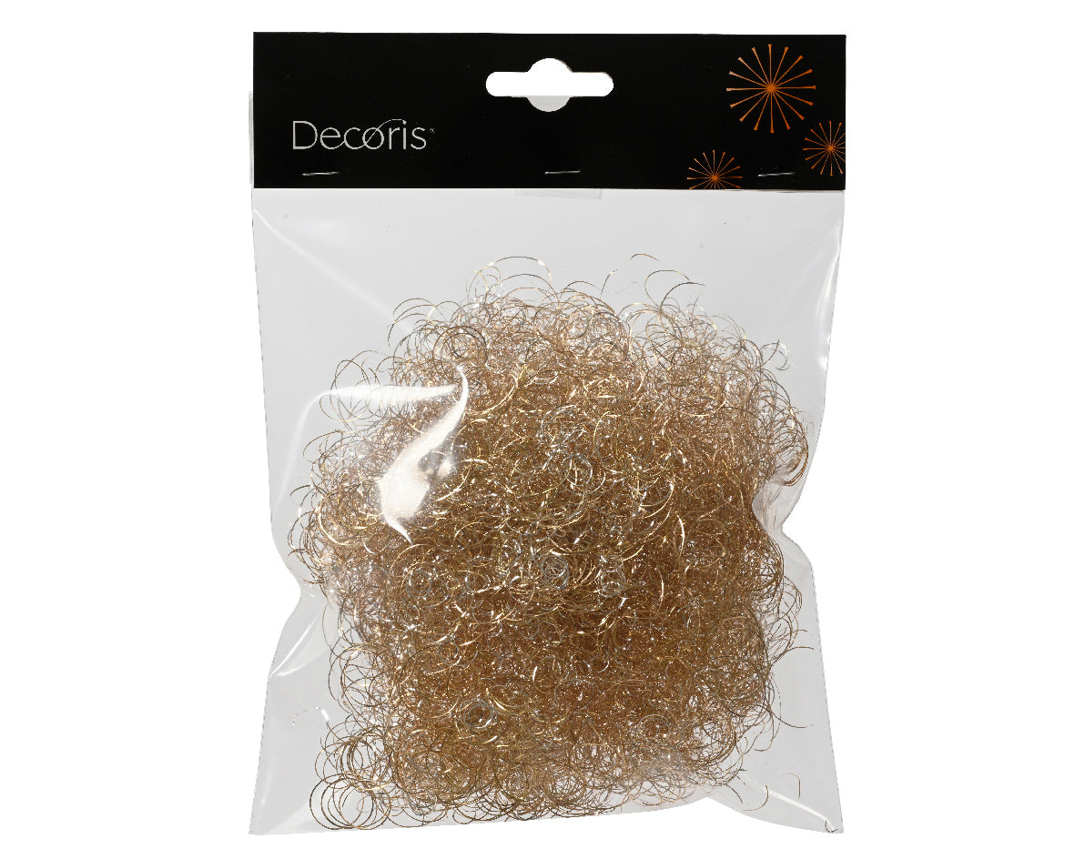 Capelli D'angelo Champagne Decoris per decorazione natalizia e addobbi creativi - DeMatteis.it