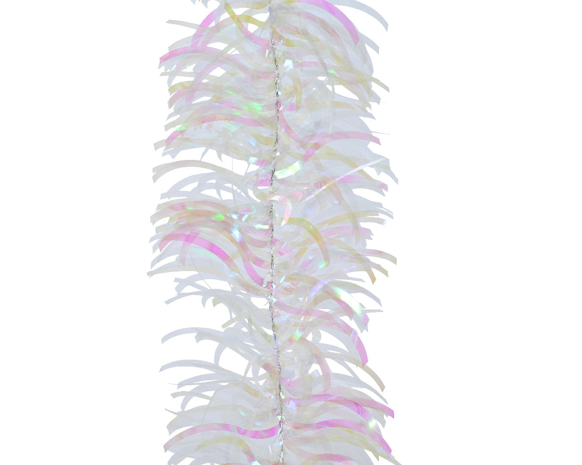 Stella Filante Iris decorazione iridescente lunga 2 m 70 cm per feste e celebrazioni - DeMatteis.it