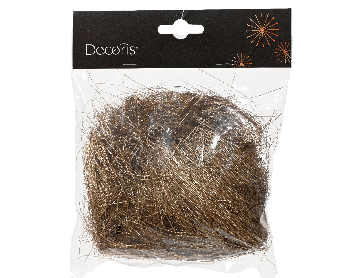 Capelli D'angelo Ginger Brown Decoris per decorazioni natalizie e addobbi creativi - DeMatteis.it