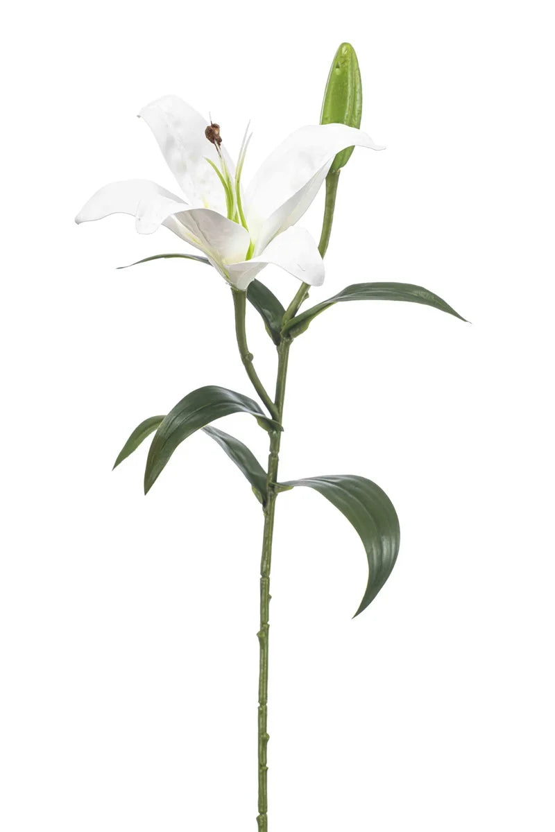 Giglio Finto 56 Cm Bianco