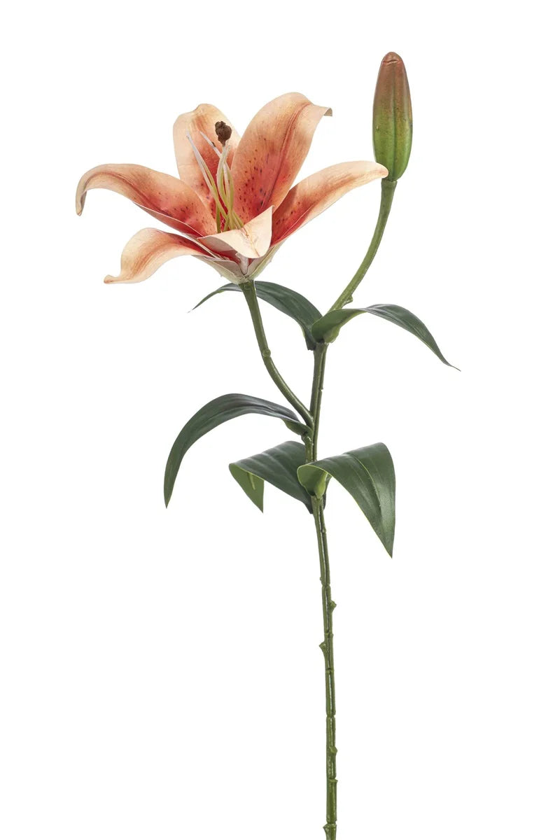 Giglio Finto 56 Cm Arancione
