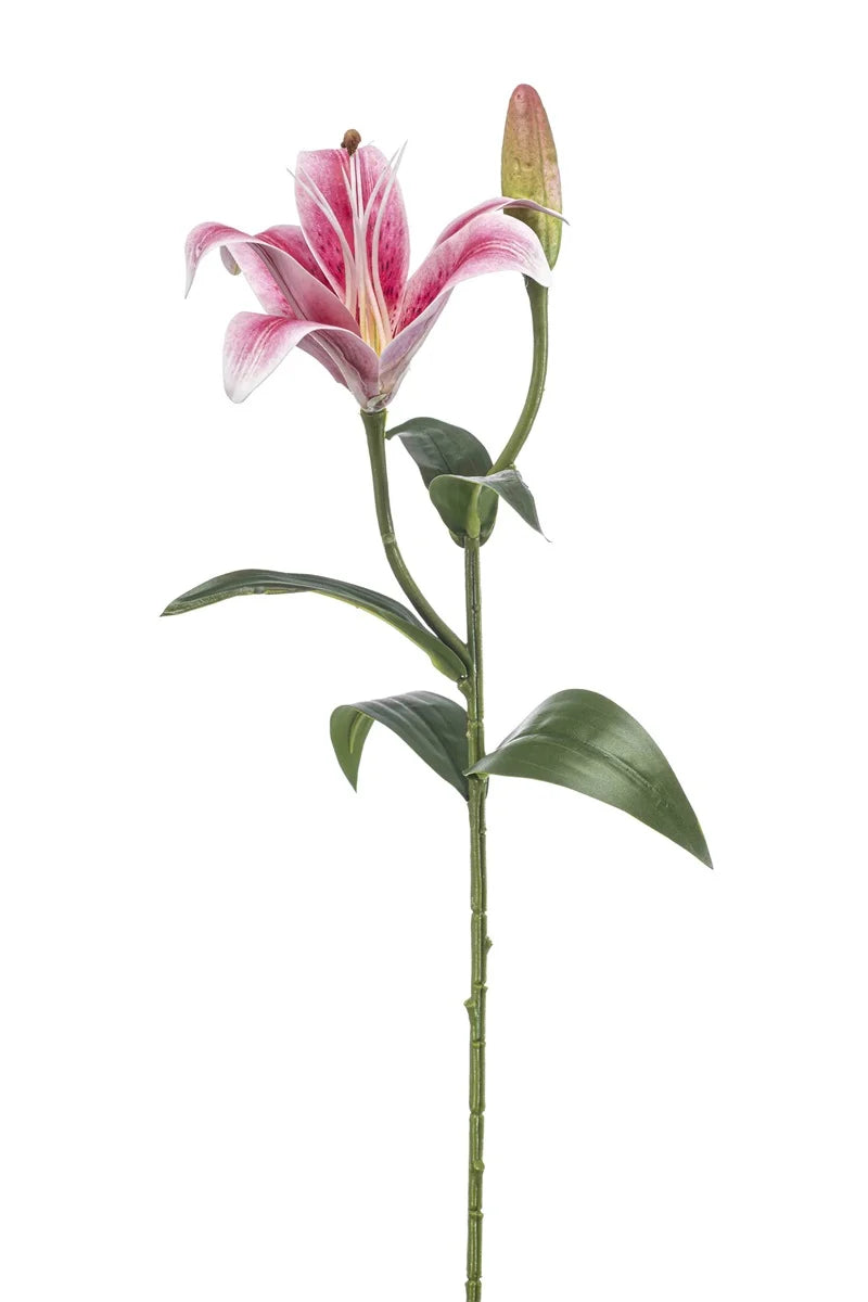 Giglio Finto 56 Cm Rosa