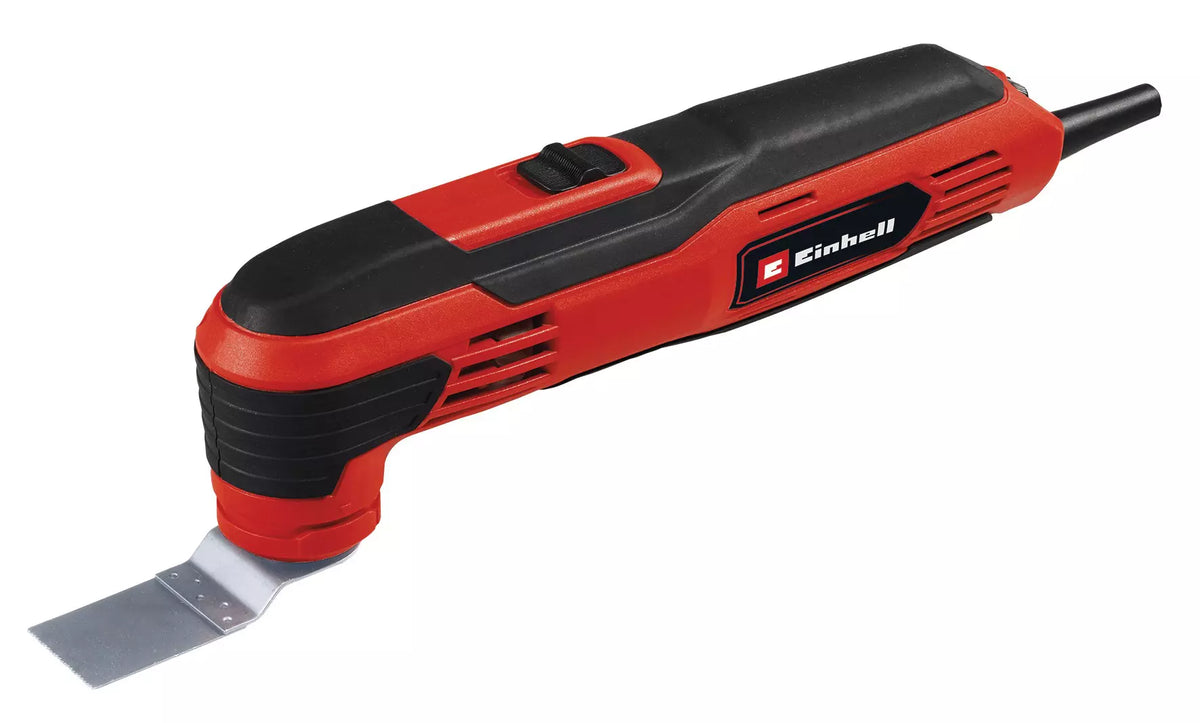 Einhell, Multifunzione Te-Mg 350 Eq, utensile oscillante per levigatura, taglio e molatura, con lama a raschietto in dotazione - DeMatteis.it