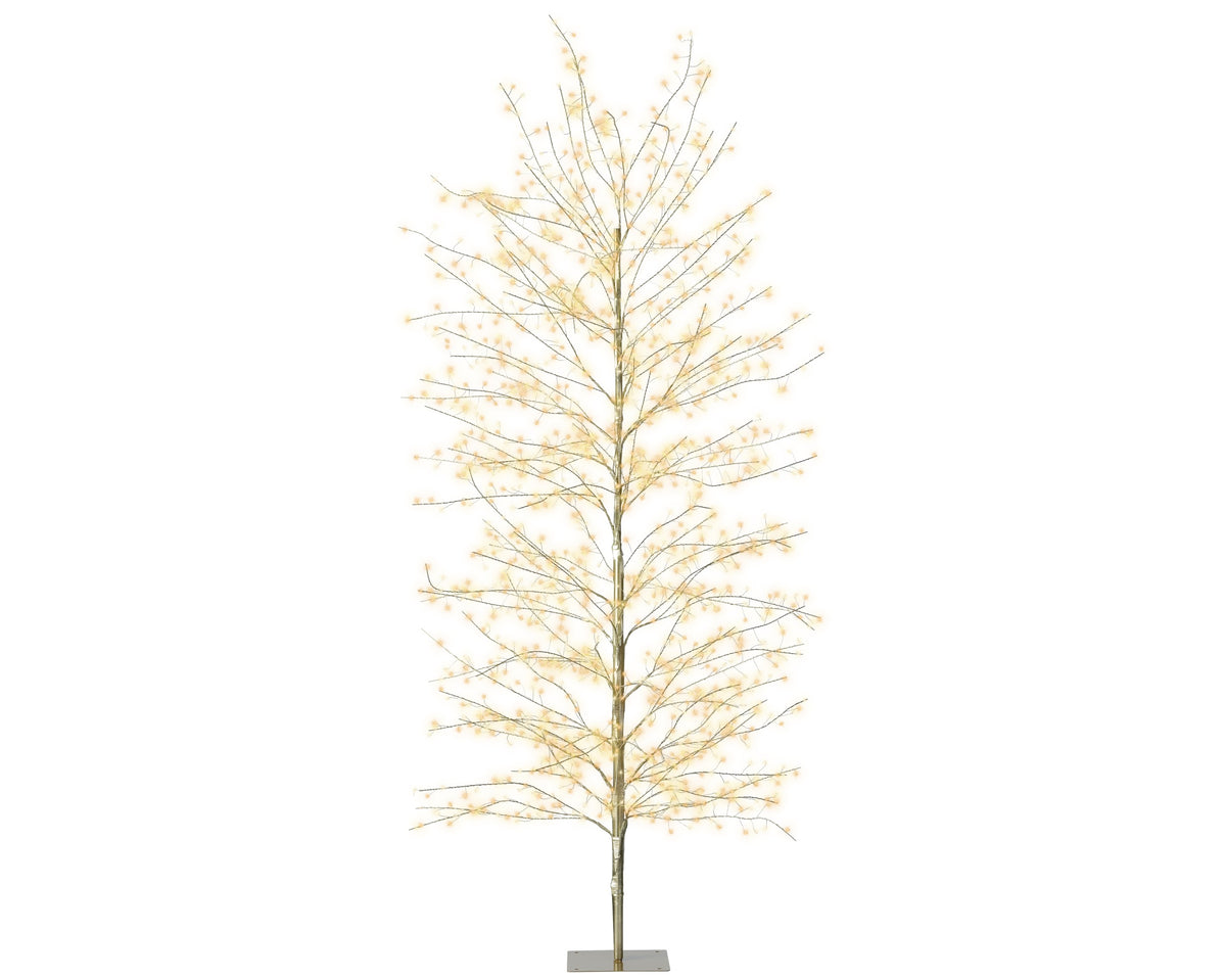 Albero Oro 1755 Micro Led Caldi D 80x180 Cm