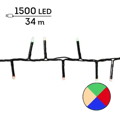 Luci Natale 1500 Led Multicolor