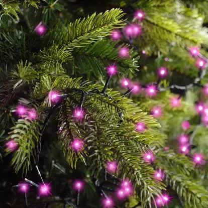 Luci Natale 750 Led Rosa