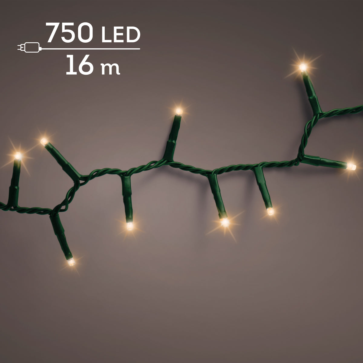 Luci Natale 750 Led Caldo Classico