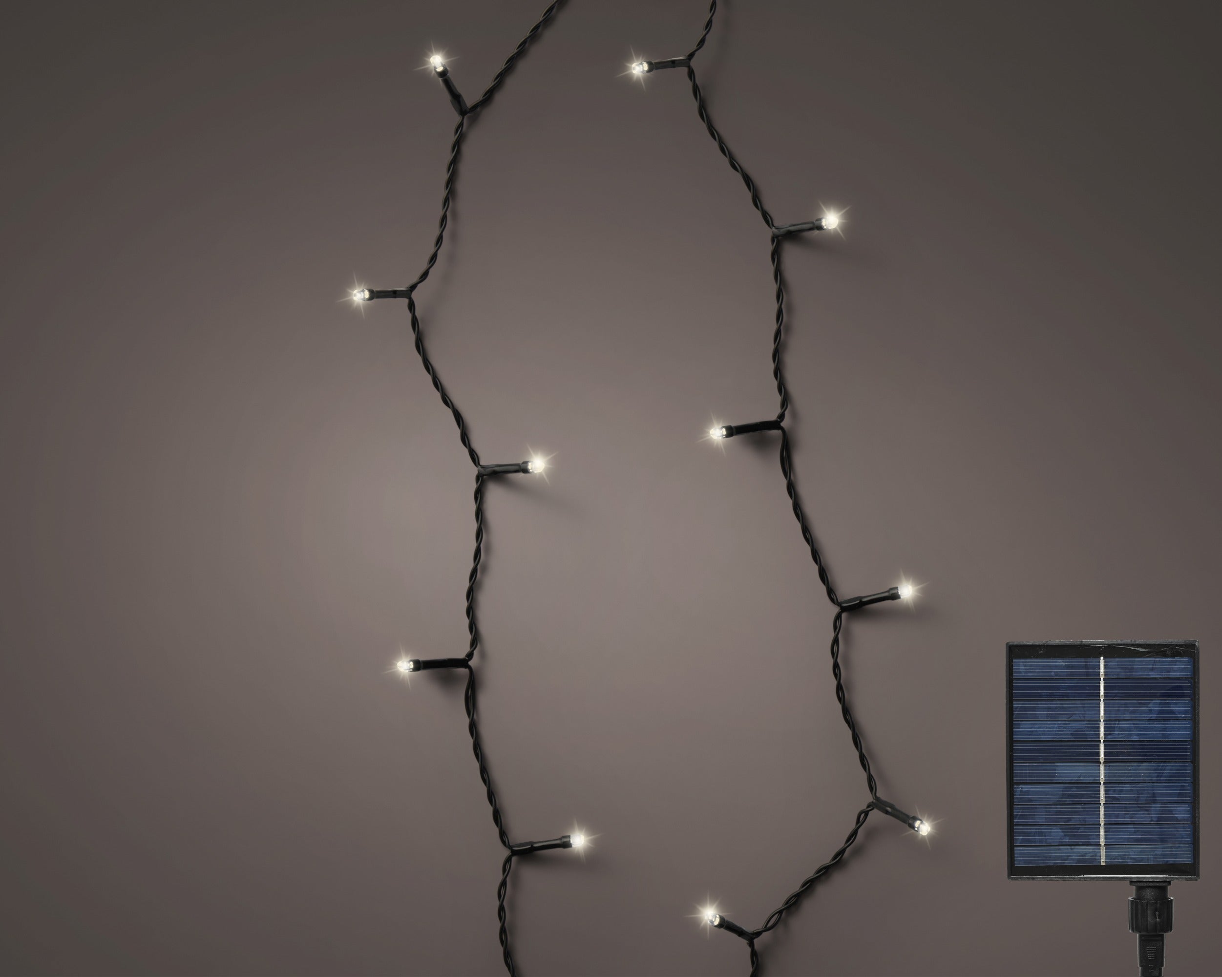 Luci Solari 240 Led Luce Fredda 18 M