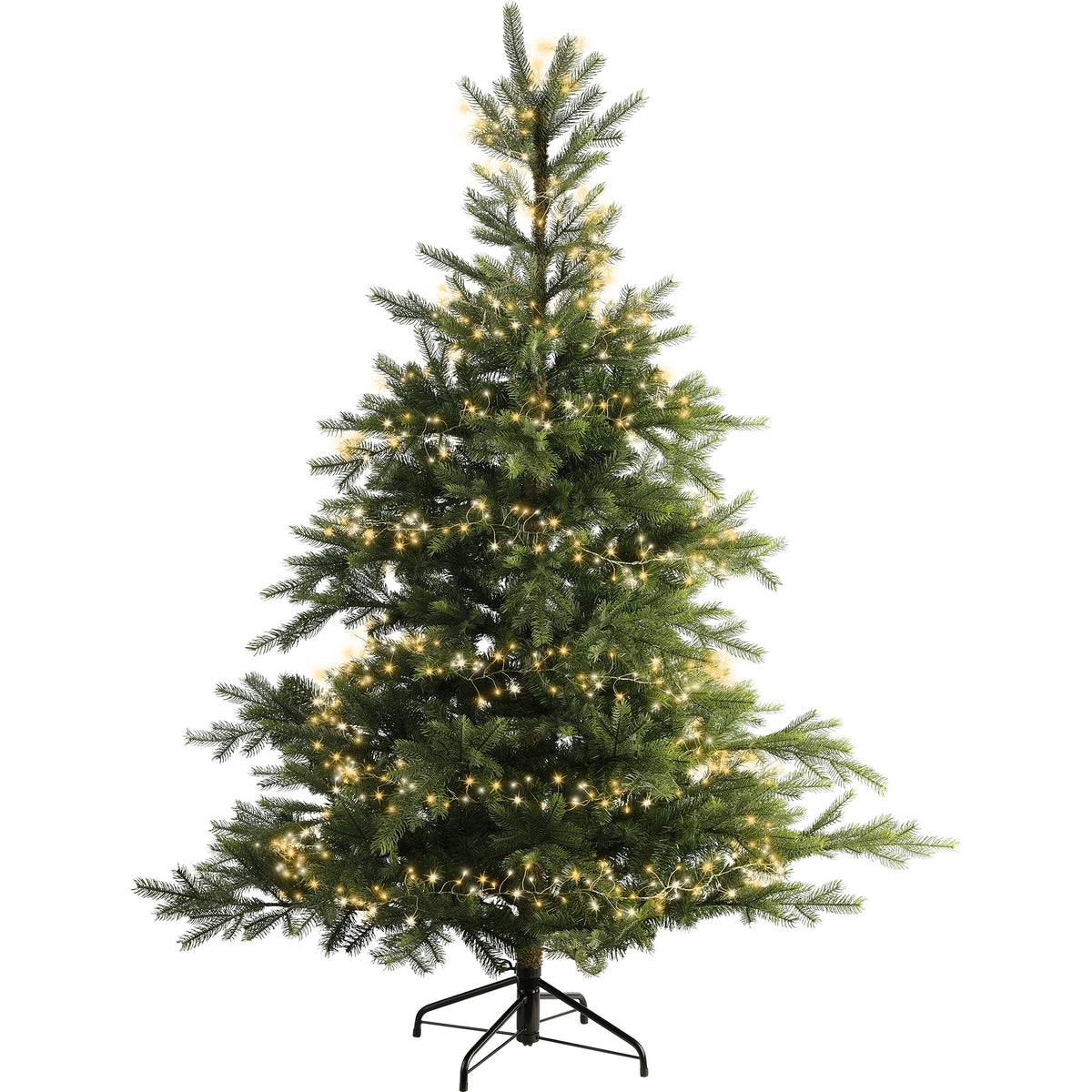 Luci Di Natale 960 Cluster Microled 12 M Luce Oro E Calda