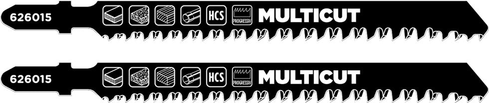 Set 2 Lame Seghetto Alternativo Legno