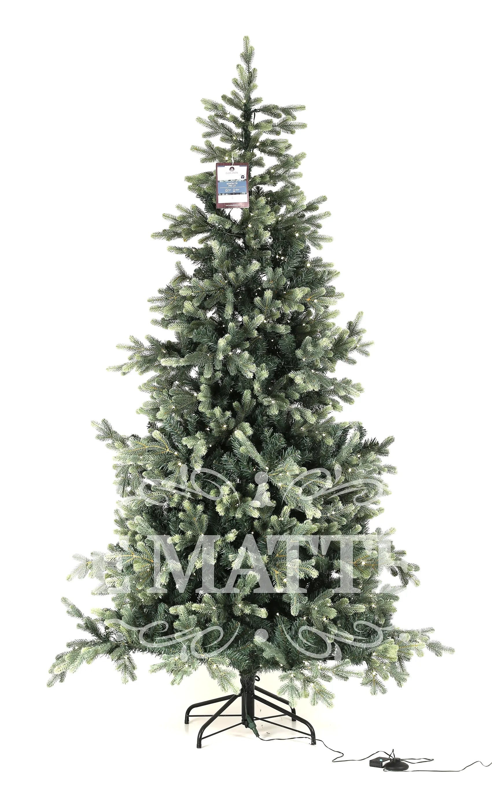 Albero Geneva Fir 540 Micro Led 210 Cm