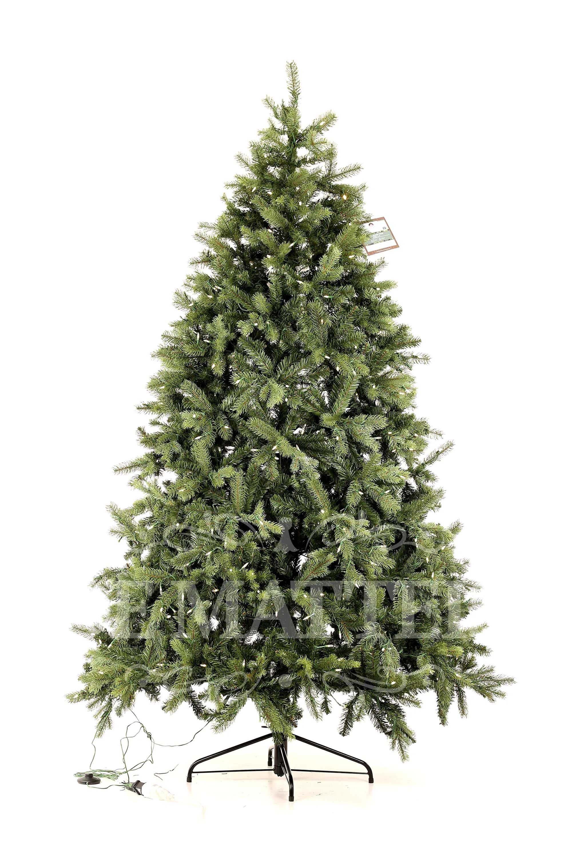 Albero Di Natale Freiburg Pine 210 Cm Led Warm White