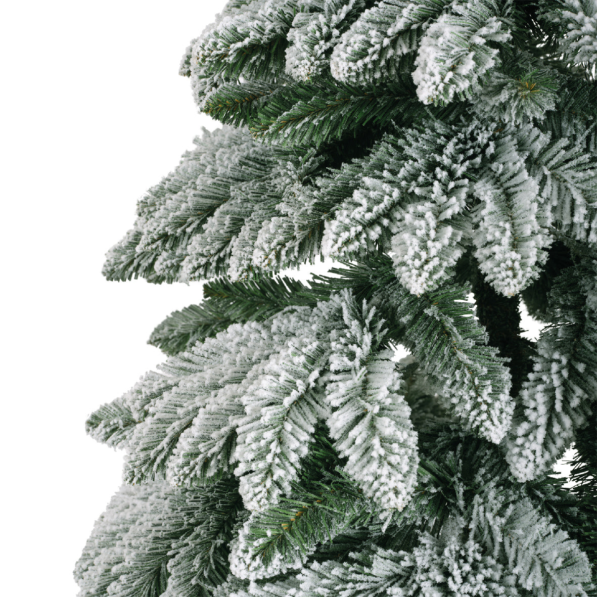 Albero Tora Pine Snowy 180 cm Everlands per decorazioni natalizie con effetto neve artificiale - DeMatteis.it