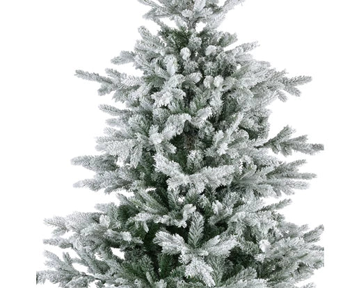 Albero Snowy Grandis Fir 270 cm decorativo artificiale innevato per interni ed esterni - DeMatteis.it