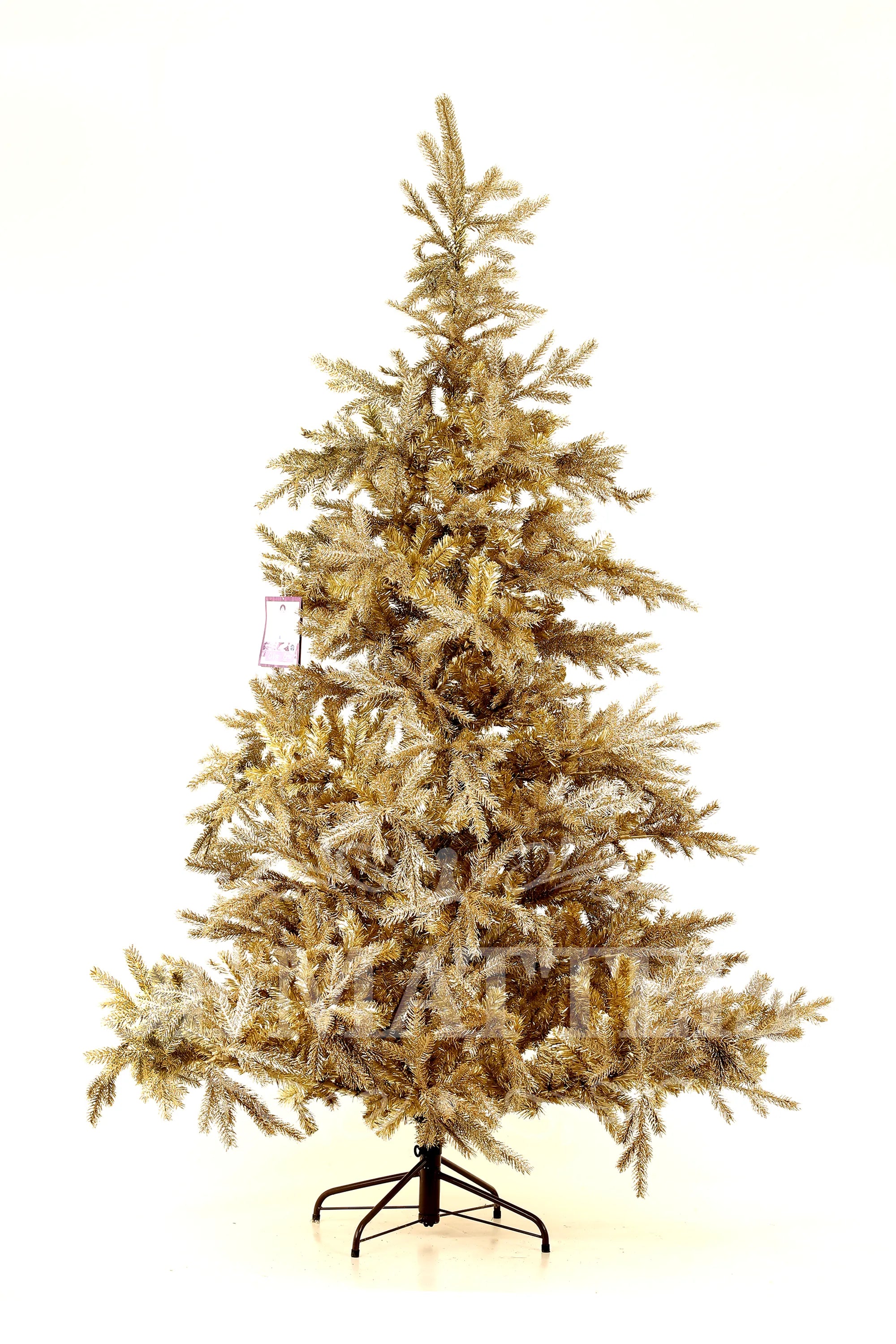 Albero Di Natale Tiffany Oro 180 Cm