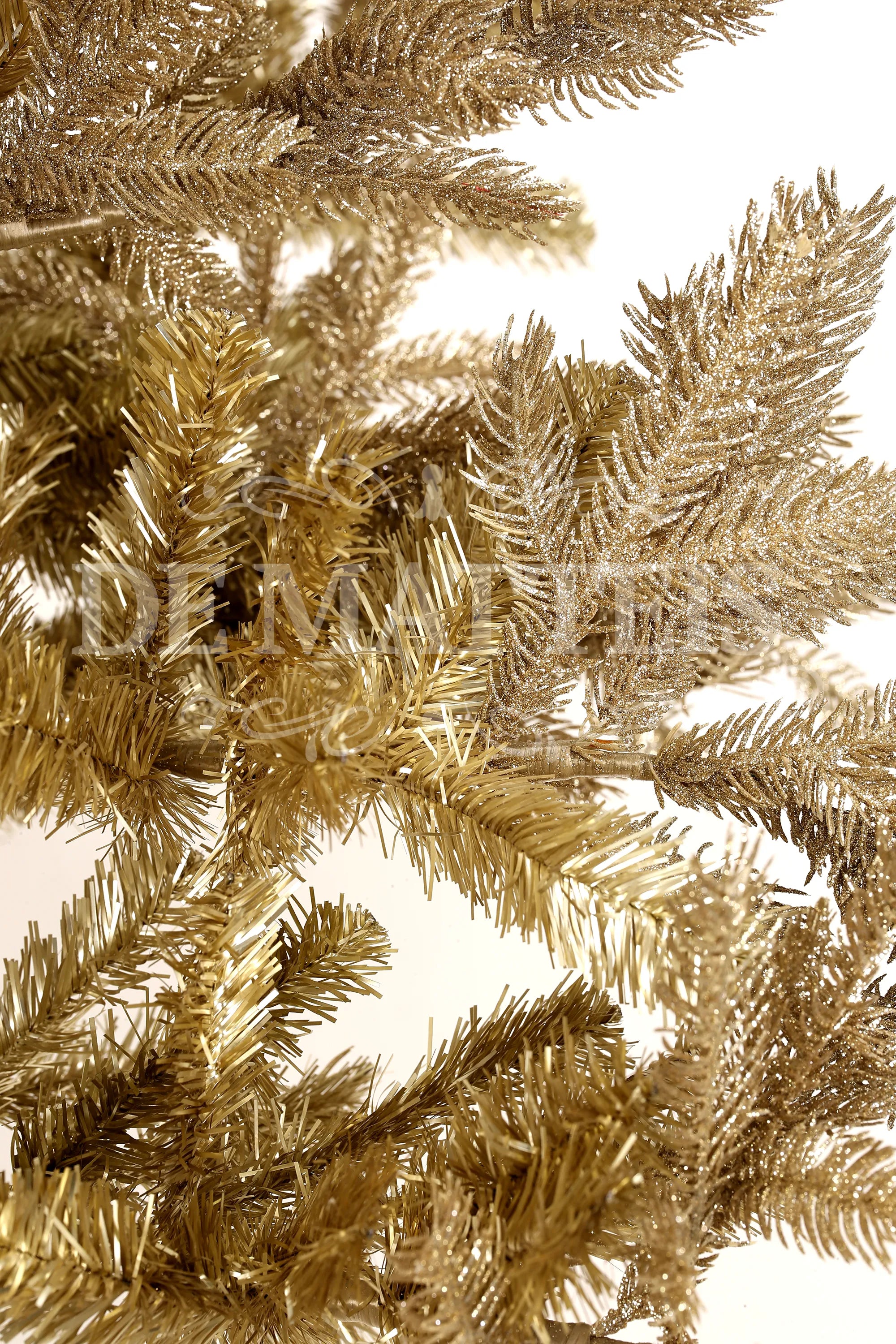 Albero Di Natale Tiffany Oro 180 Cm