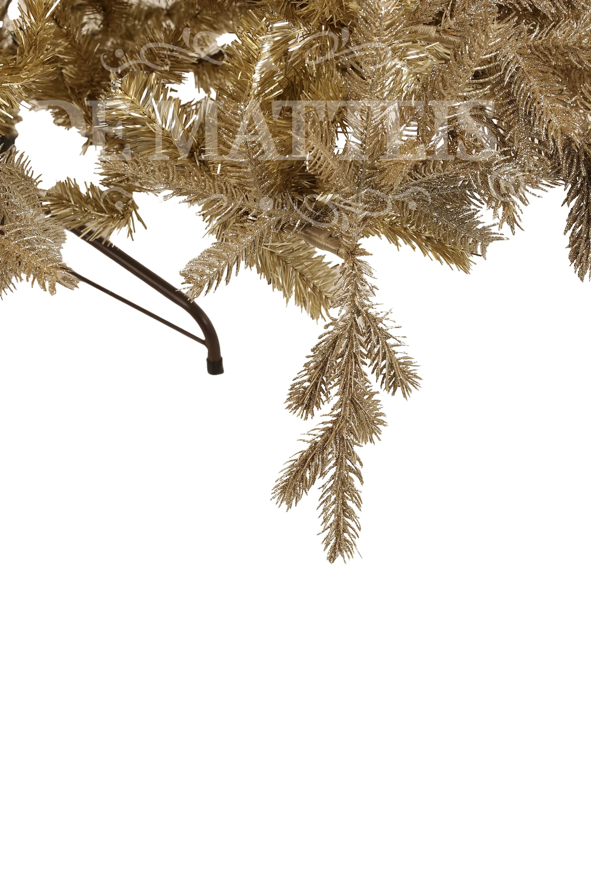 Albero Di Natale Tiffany Oro 180 Cm