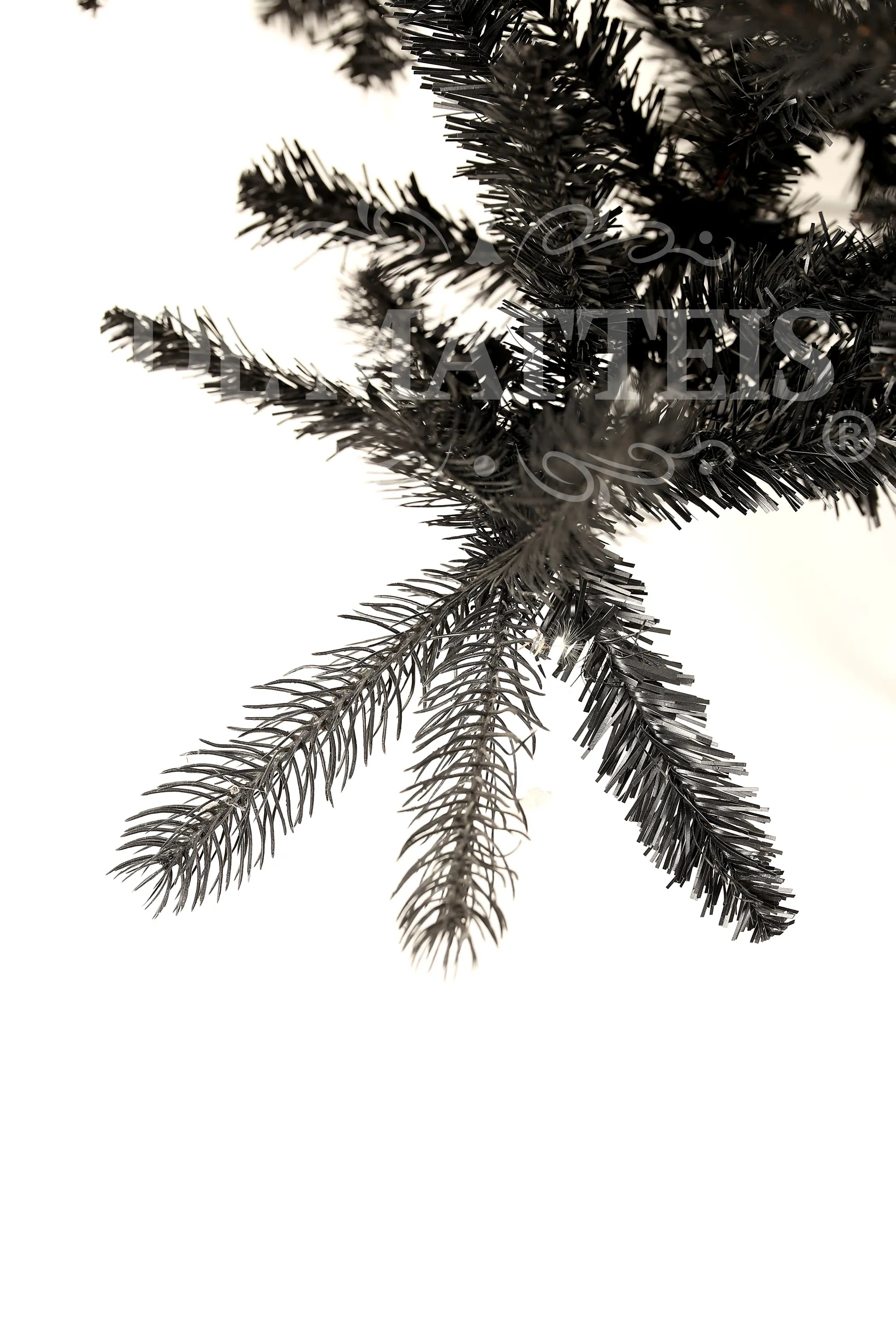 Albero Di Natale Nero Berlin 210 Cm