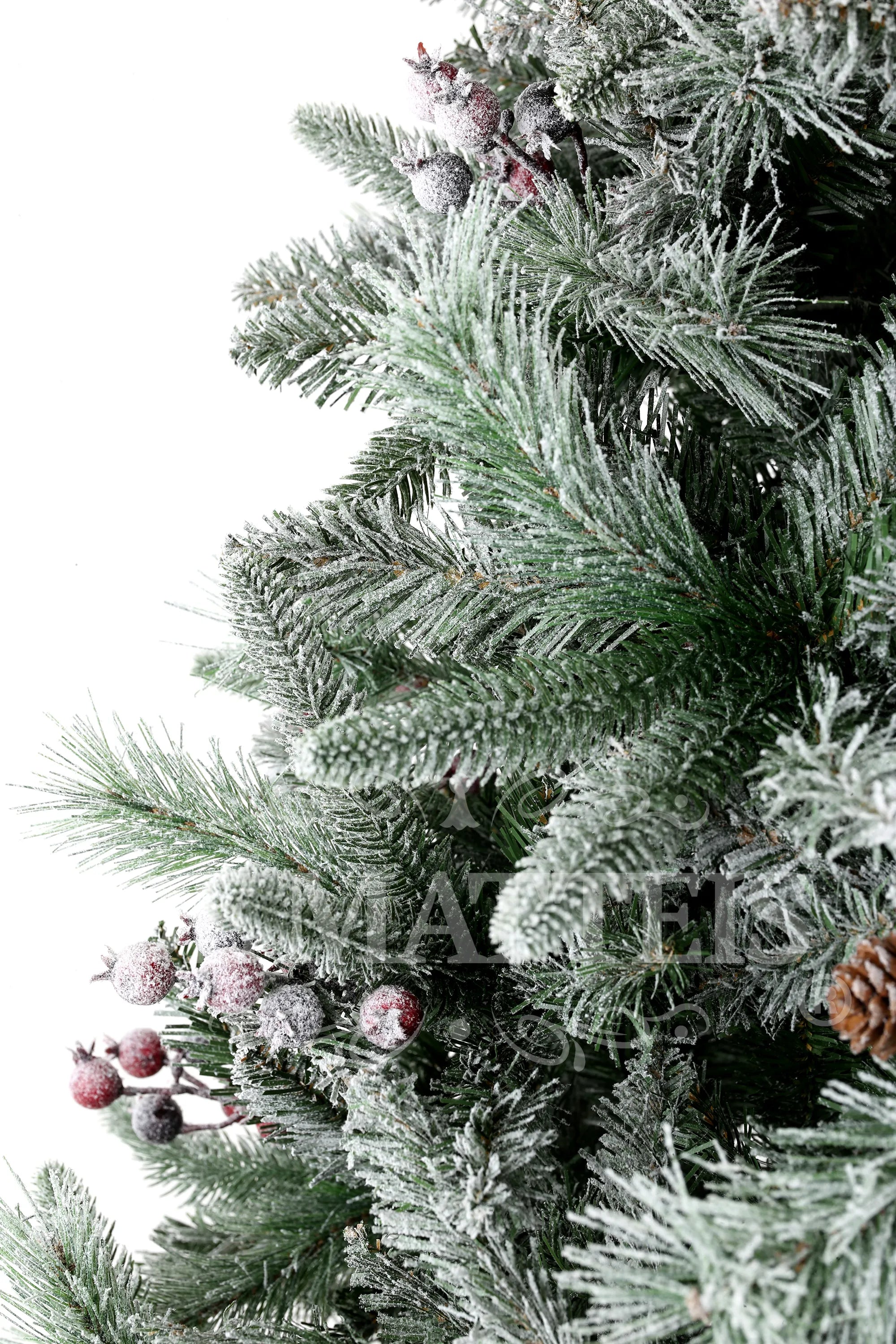 Albero Frosted Windham Spruce 210 Cm