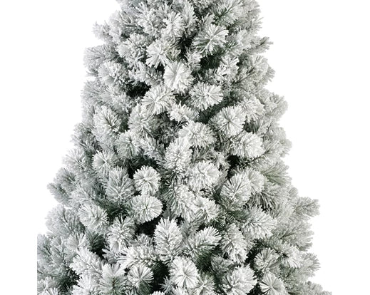 Albero di Natale Vancouver 210 cm innevato Everlands per decorazione natalizia con effetto neve artificiale - DeMatteis.it