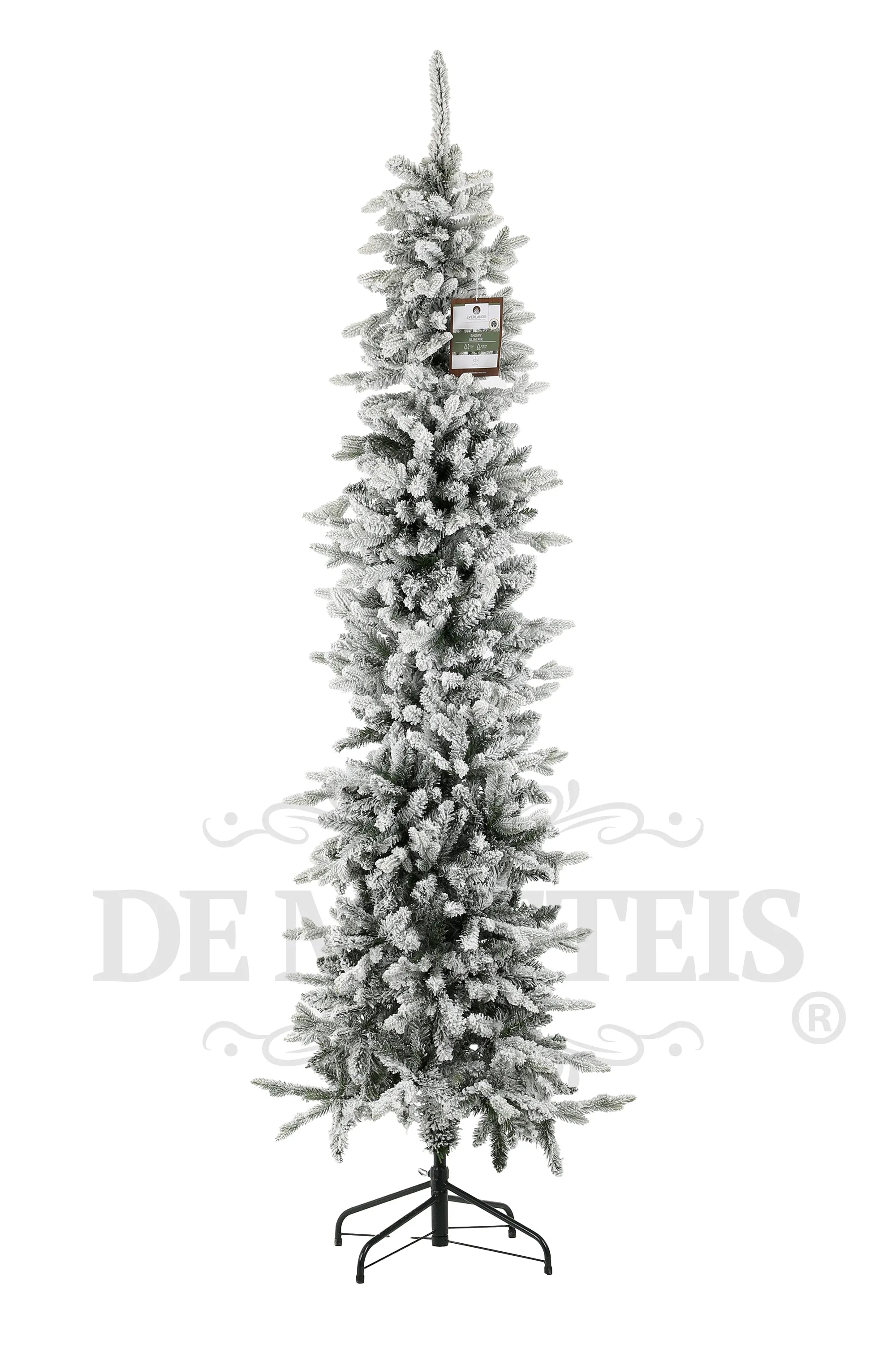 Albero Di Natale Slim Fir Innevato 150 Cm