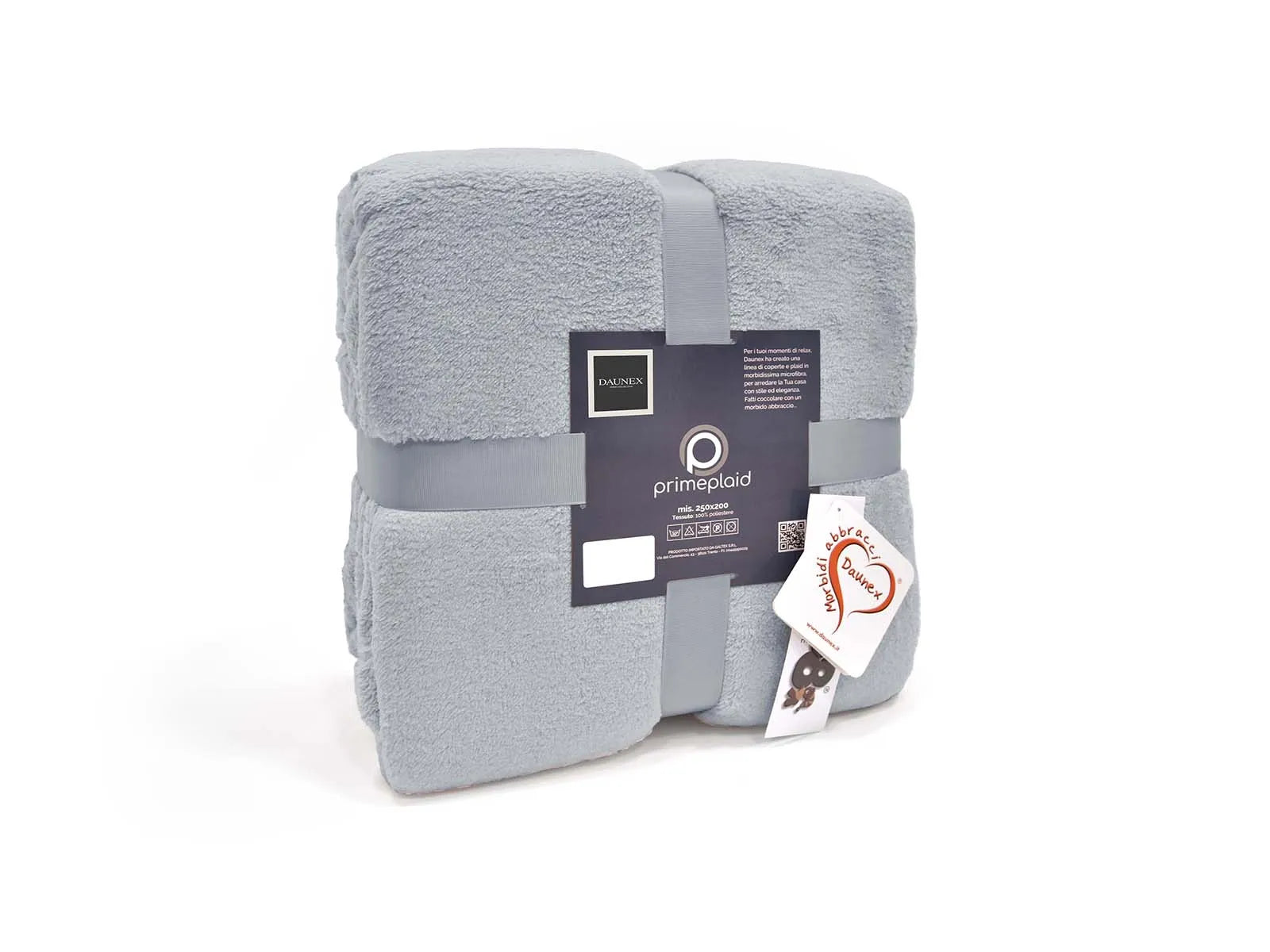 Coperta Prime Grigio Perla 150x200 Cm