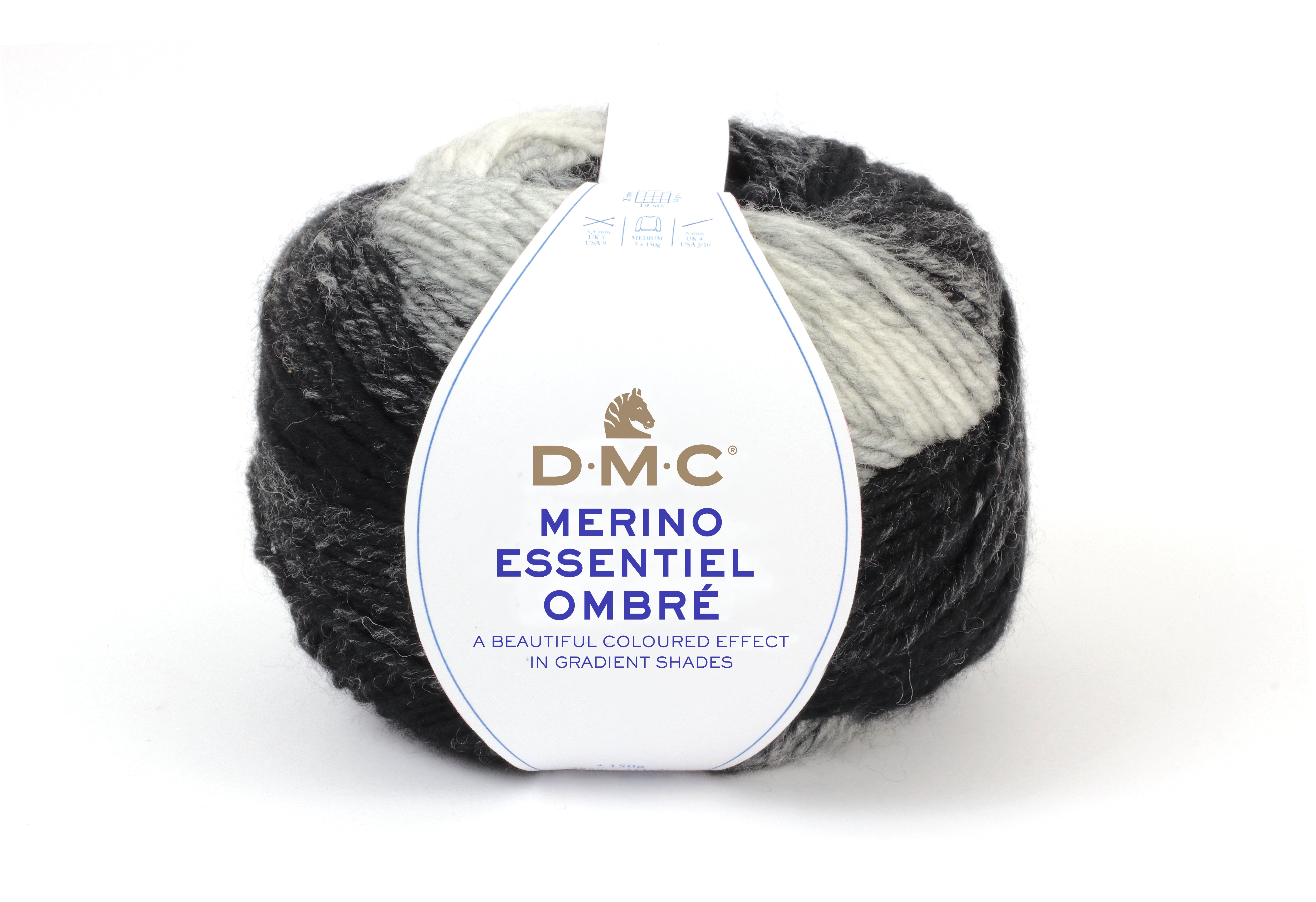 Lana Dmc Merino Essentiel Ombre Colore 1000 | Dematteis.it