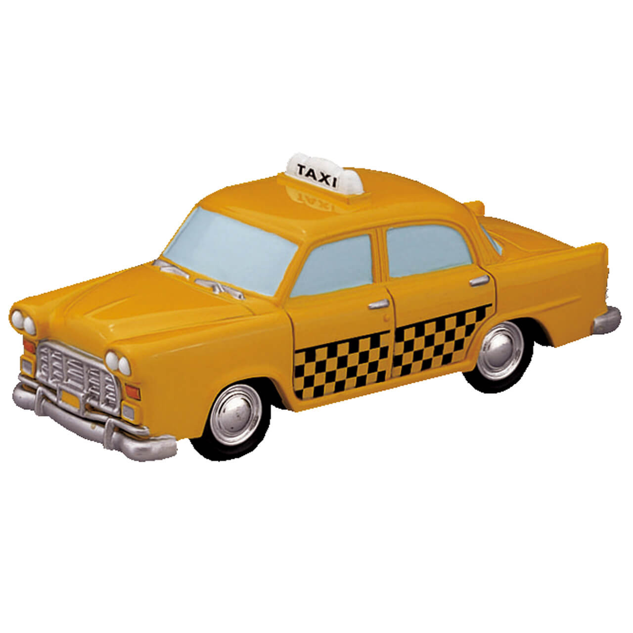 Taxi Cab Lemax modellino decorativo per villaggi natalizi in miniatura - DeMatteis.it