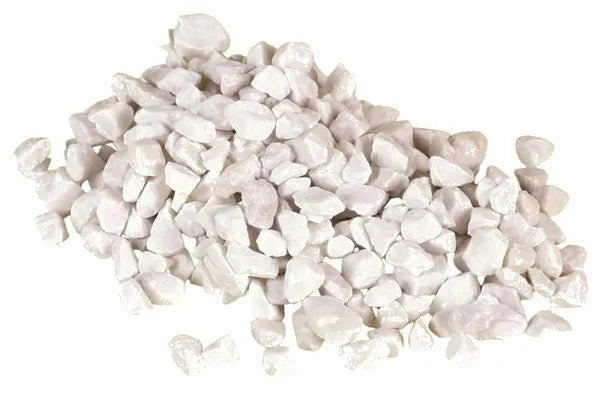 Ghiaia Grande Bianca per pavimentazioni e decorazioni esterne in pietra naturale - DeMatteis.it